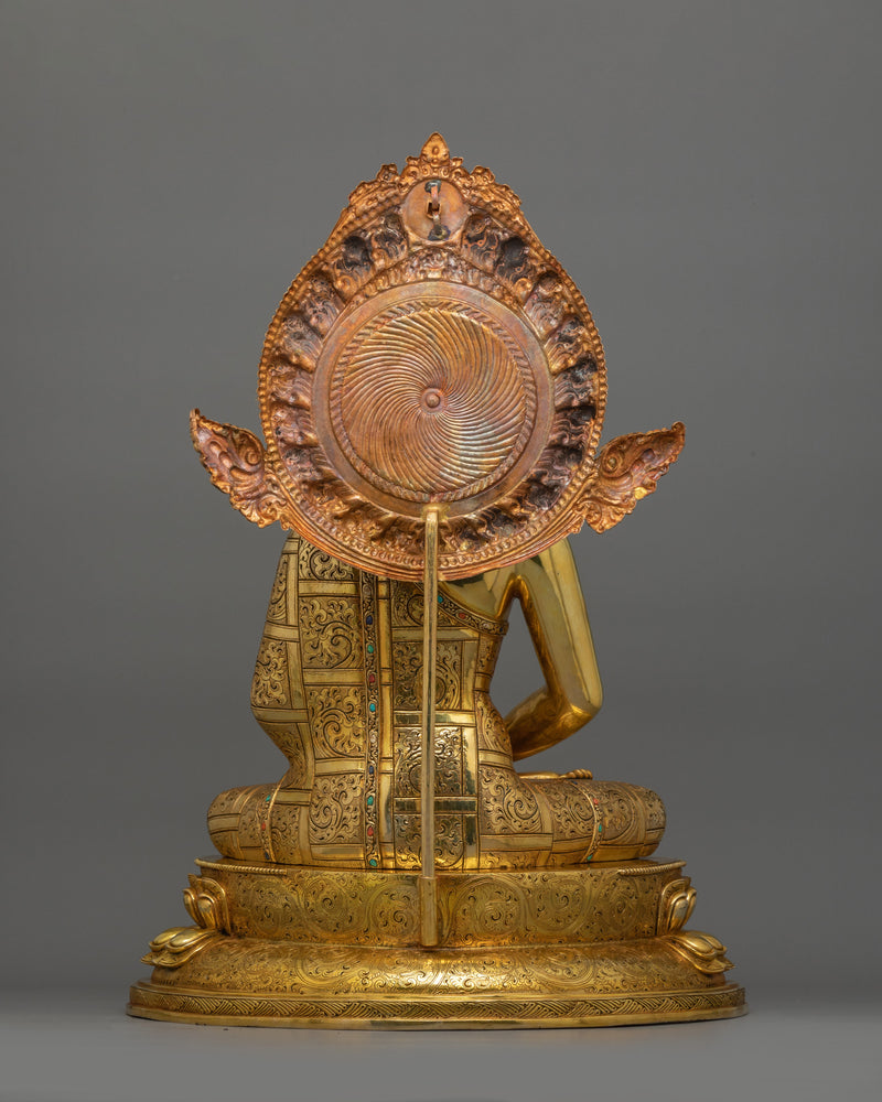 Buddhist Statue of Amitabha Buddha with Beautiful Halo | Buddha of Pure Land