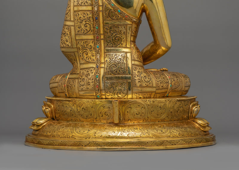 Buddhist Statue of Amitabha Buddha with Beautiful Halo | Buddha of Pure Land