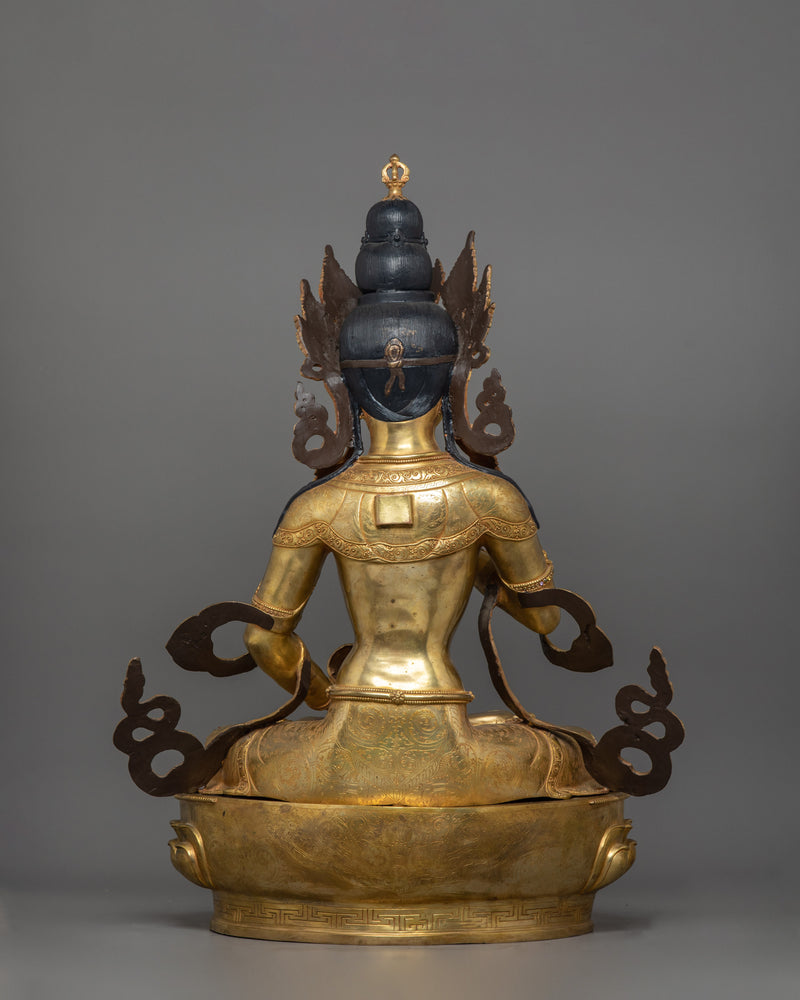 Tibetan Statue of Dorje Sempa | Symbol of Power, Protection and Spiritual Strength