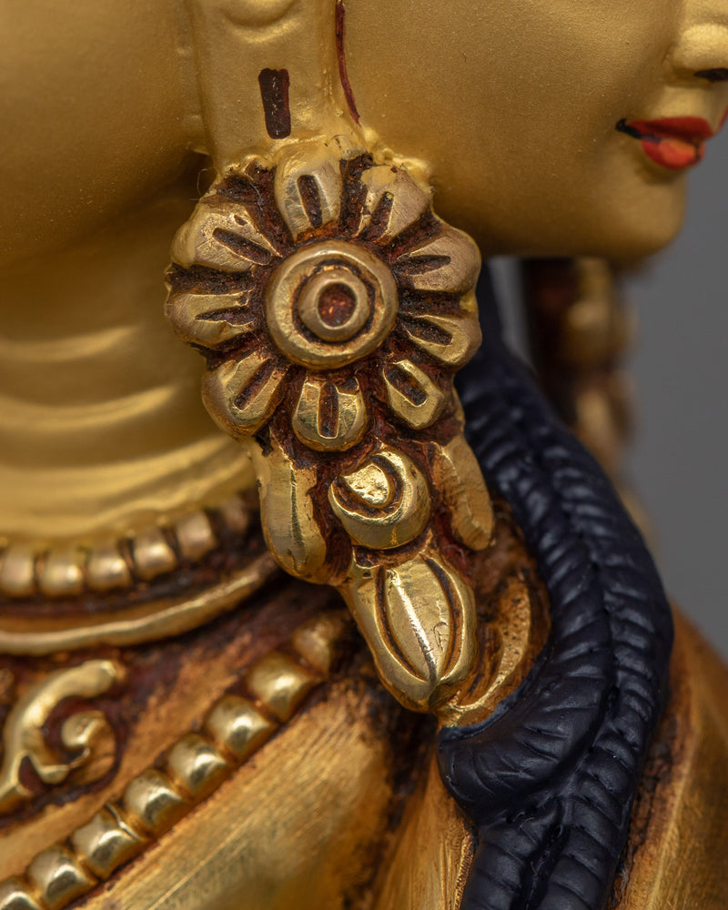 Tibetan Vasudhara Divine Goddess Statue | Symbol of Success