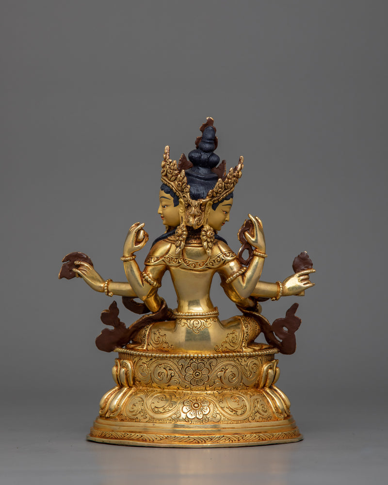 Tibetan Vasudhara Divine Goddess Statue | Symbol of Success