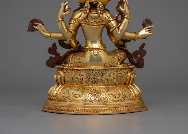 Tibetan Vasudhara Divine Goddess Statue | Symbol of Success