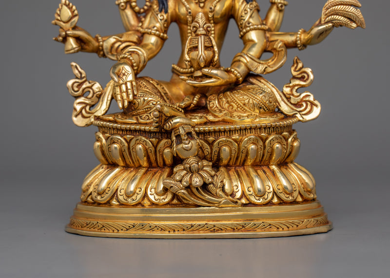 Tibetan Vasudhara Divine Goddess Statue | Symbol of Success