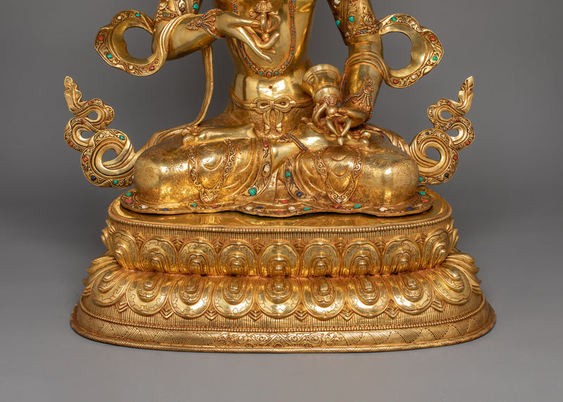 Deity of Purification Vajrasattva Statue | Traditional Art for Shrine Decor