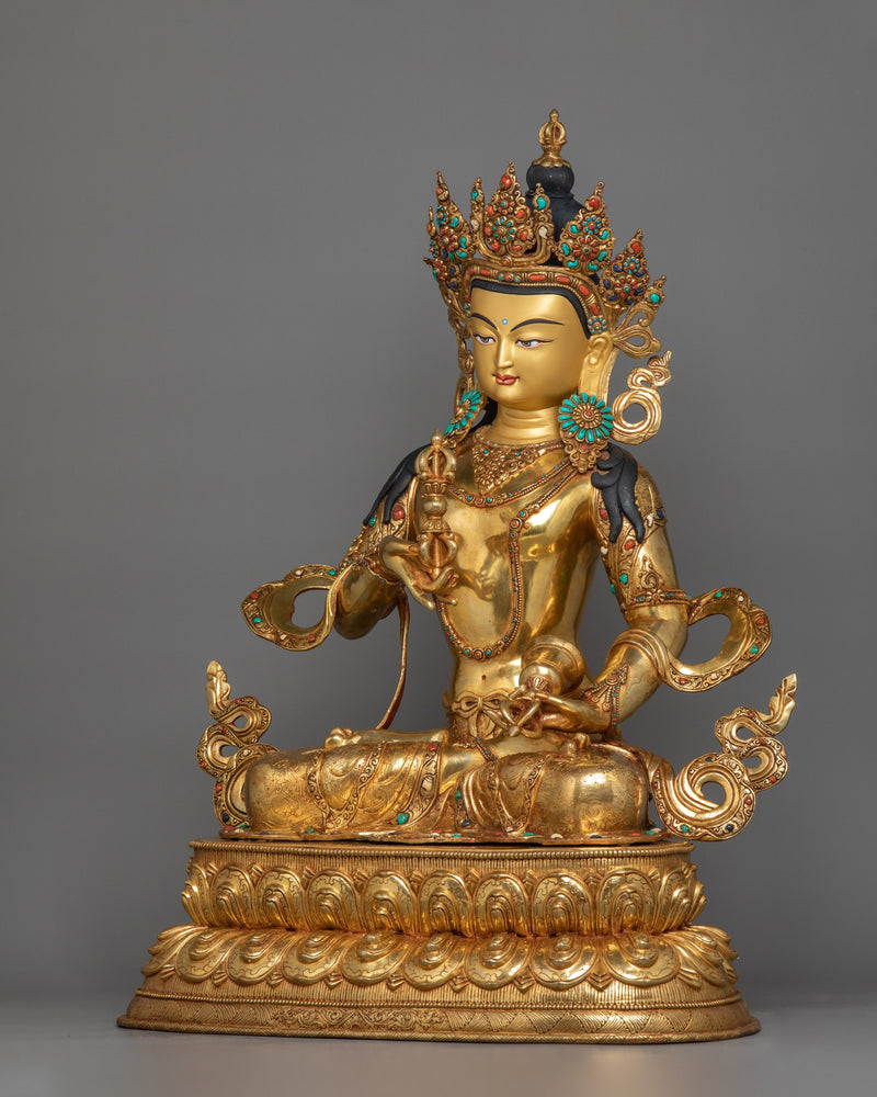 Deity of Purification Vajrasattva Statue | Traditional Art for Shrine Decor