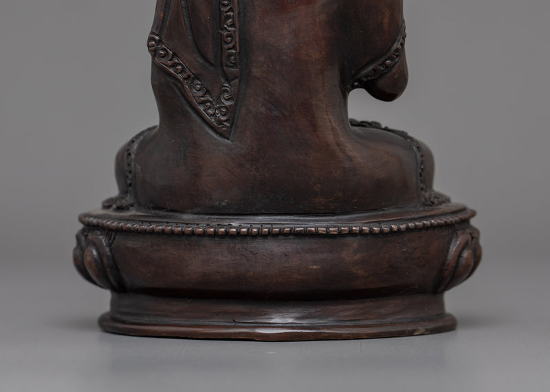 Spiritual Amogasiddhi Dhyani Buddha Statue | Symbol of Fearlessness