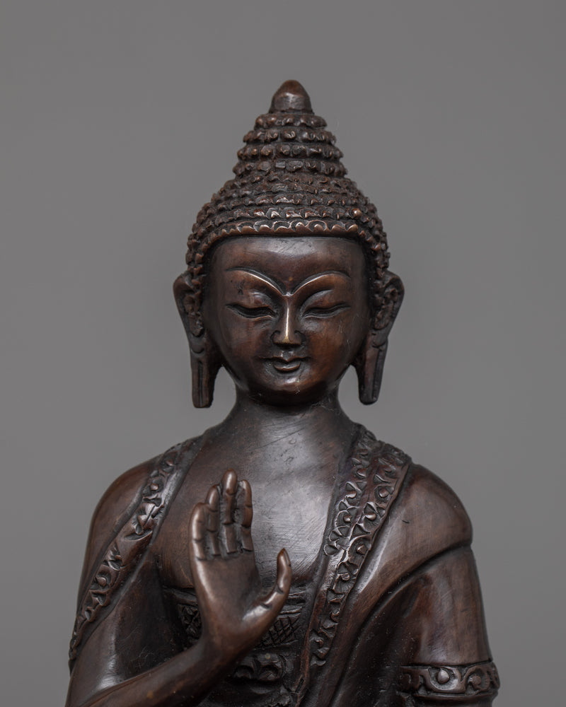 Spiritual Amogasiddhi Dhyani Buddha Statue | Symbol of Fearlessness