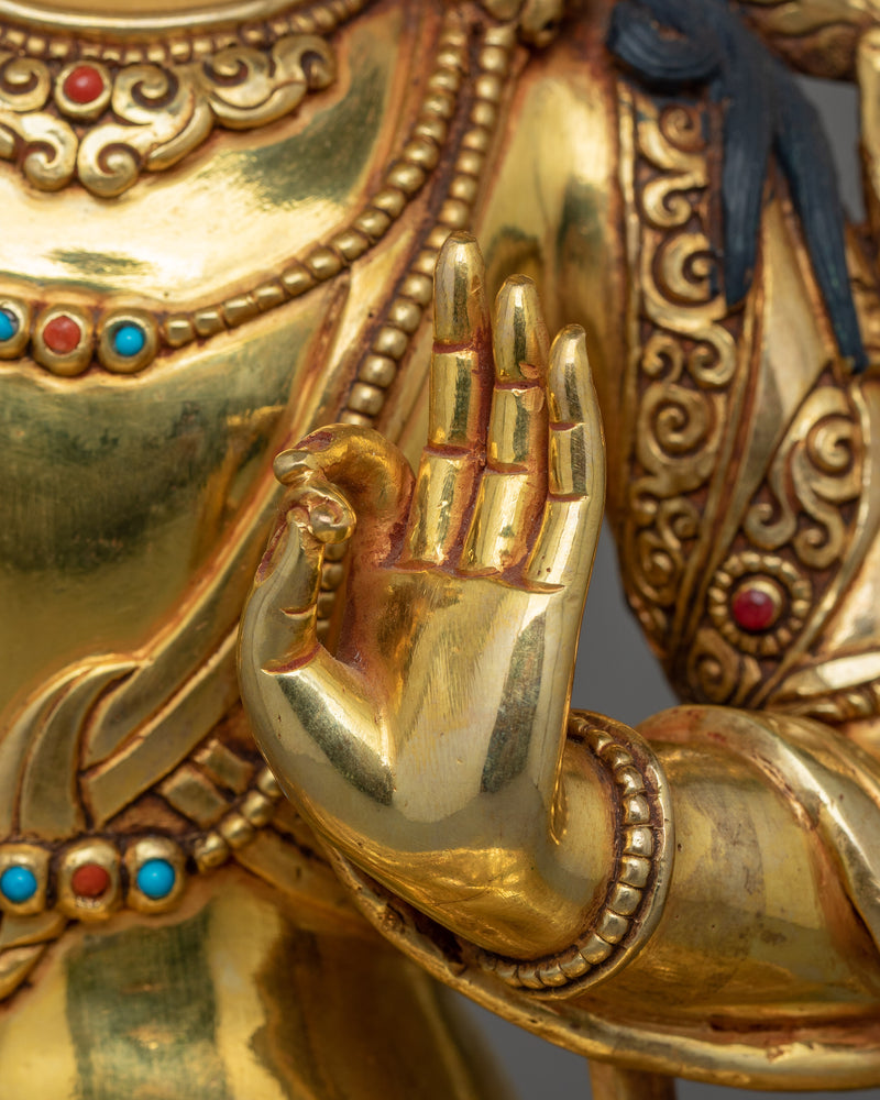 Knowledge Deity Manjughosa Statue | The Supreme Wisdom Deity of Buddhism