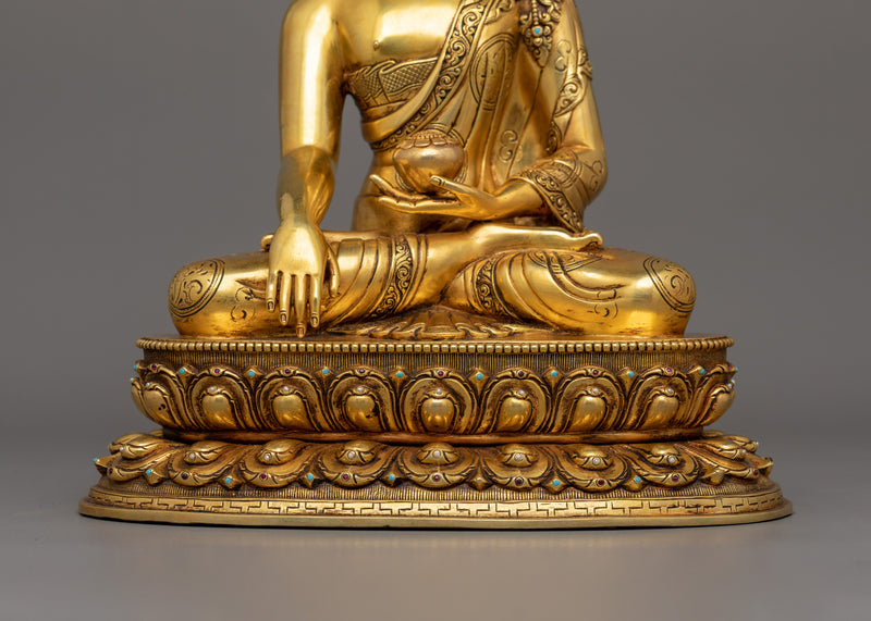 Shakyamuni Buddha Dharma Teacher Statue | Sacred Profound Enlightenment