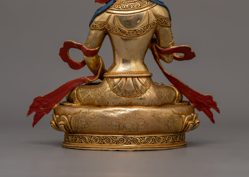 Vajrasattva Tibetan Deity Figurine | The Buddhist Deity of Purification