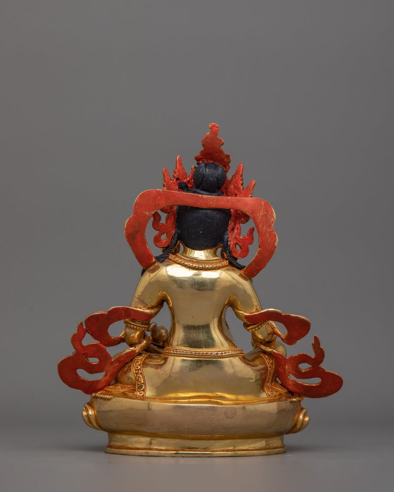 Spiritual Wealth Deity Dzambhala Figurine | Symbol of Abundance