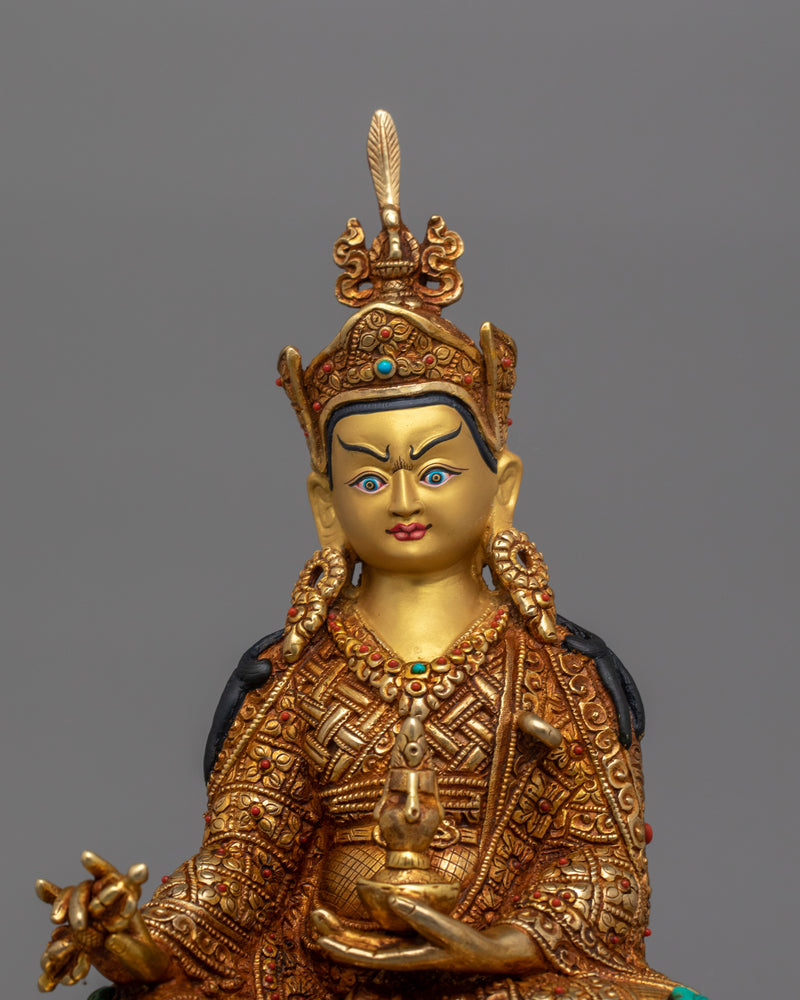 Guru Rinpoche "Lotus Born Deity" Statue | Founder of Tibetan Buddhism