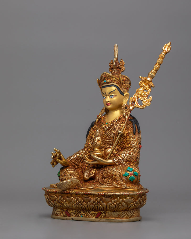 Guru Rinpoche "Lotus Born Deity" Statue | Founder of Tibetan Buddhism