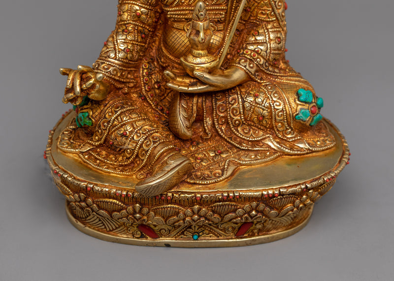 Guru Rinpoche "Lotus Born Deity" Statue | Founder of Tibetan Buddhism