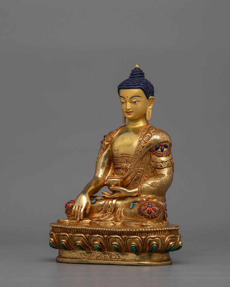 Enlightened Teacher Siddhartha Gautama Figurine | Profound Wisdom Statue