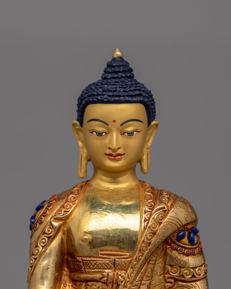 Enlightened Teacher Siddhartha Gautama Figurine | Profound Wisdom Statue