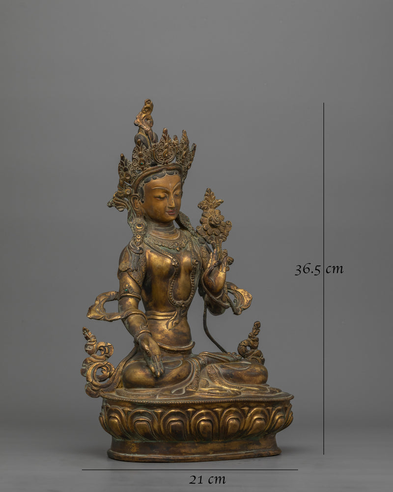 tibetan-white-tara-goddess-figurine