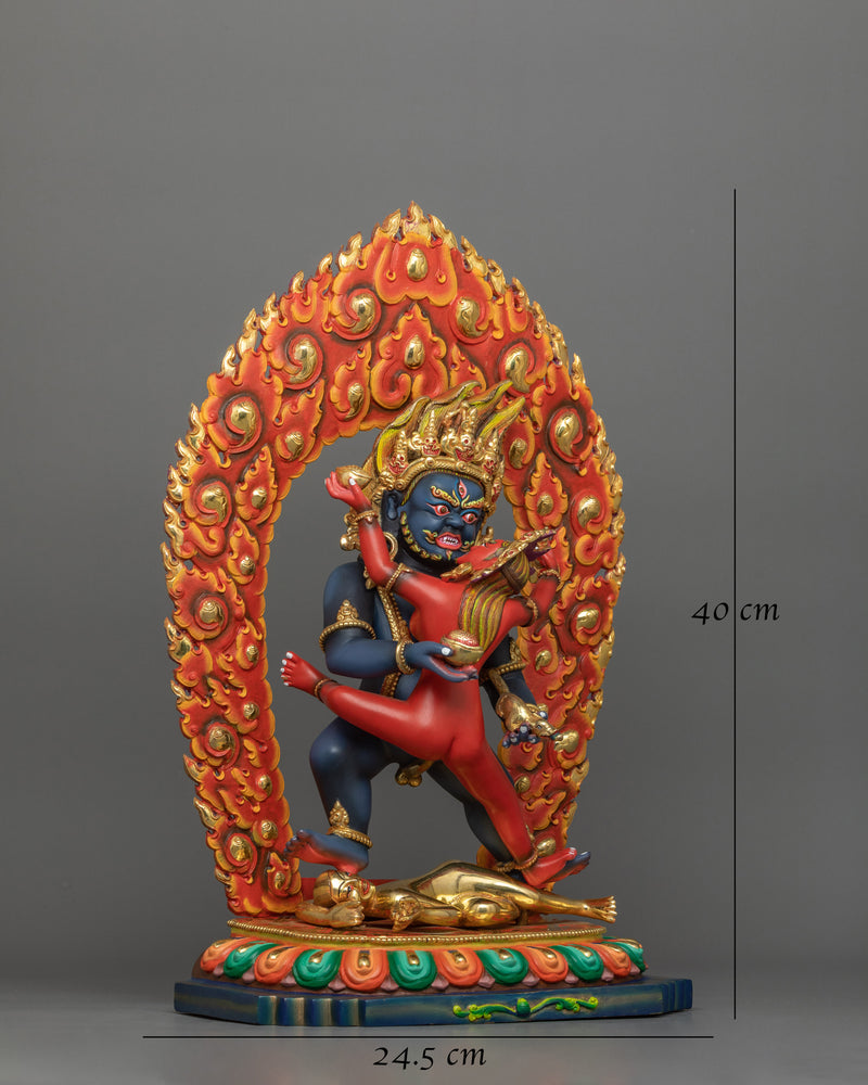 tibetan-black-dzambhala-statue