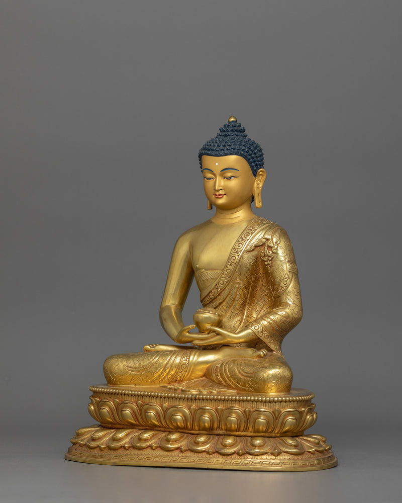 Small Amitabha Buddha Sculpture | Himalayan Art Work