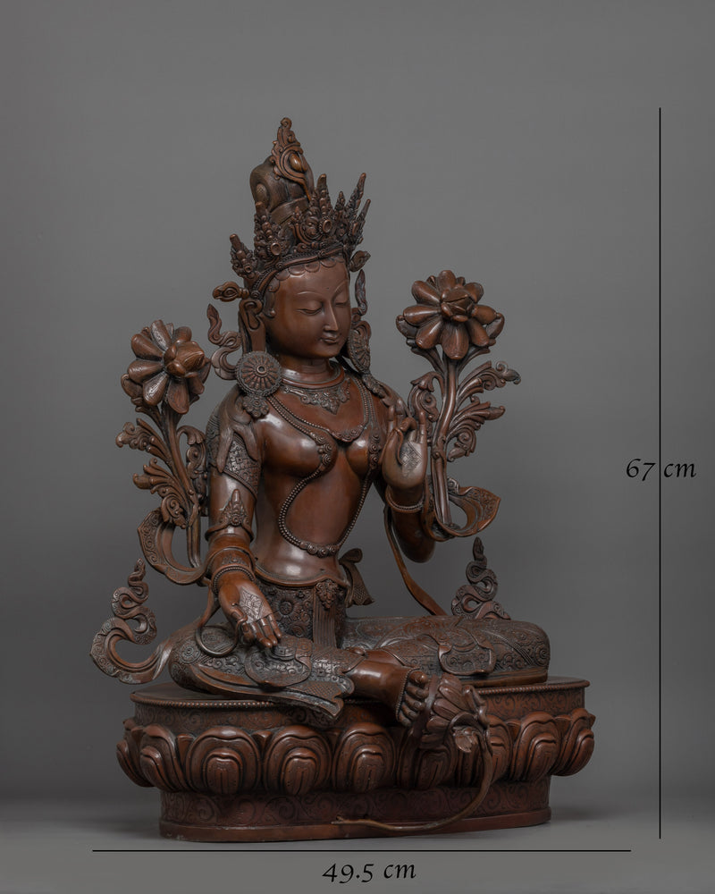 Himalayan Goddess Green Tara