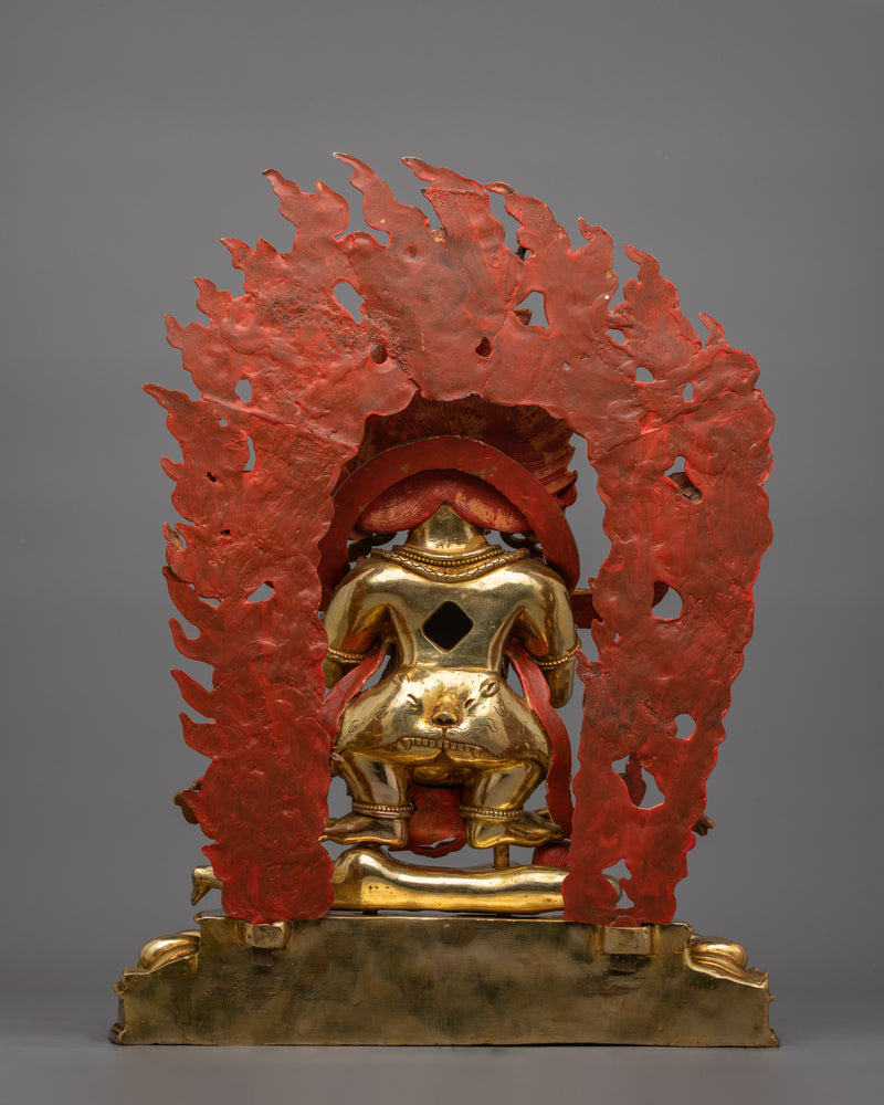 Vajrayana Shakya Mahakala Statue | Tibetan Buddhist Protector Deity