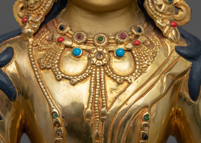 Himalayan Buddha of Eternal Life Amitayus Statue | Symbol of Longevity and Blessings