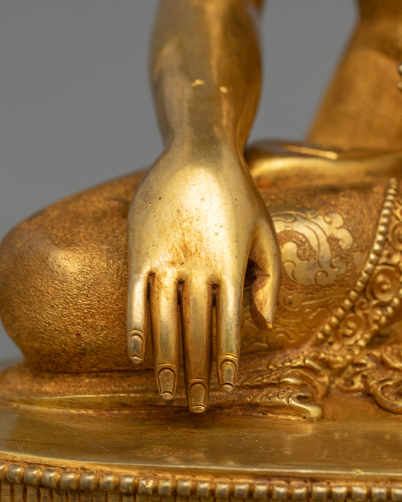 Meditating Buddha Shakyamuni Statue | Symbol of mindfulness practice