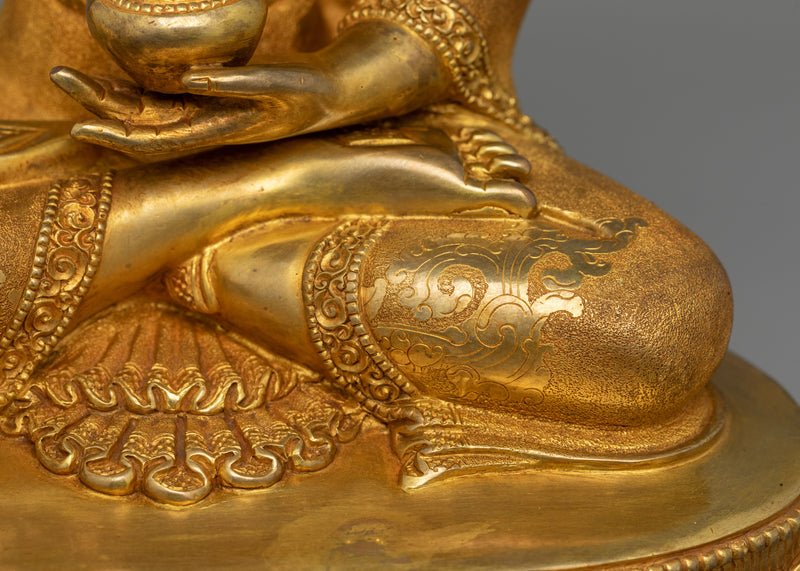 Meditating Buddha Shakyamuni Statue | Symbol of mindfulness practice