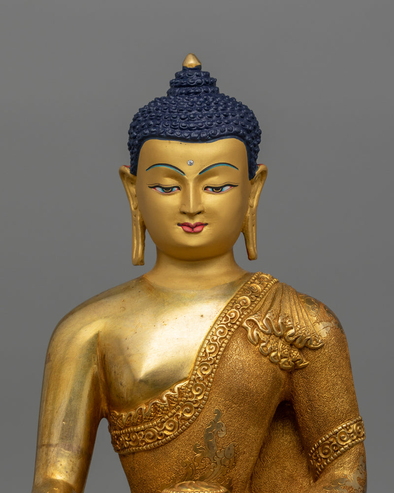 Meditating Buddha Shakyamuni Statue | Symbol of mindfulness practice