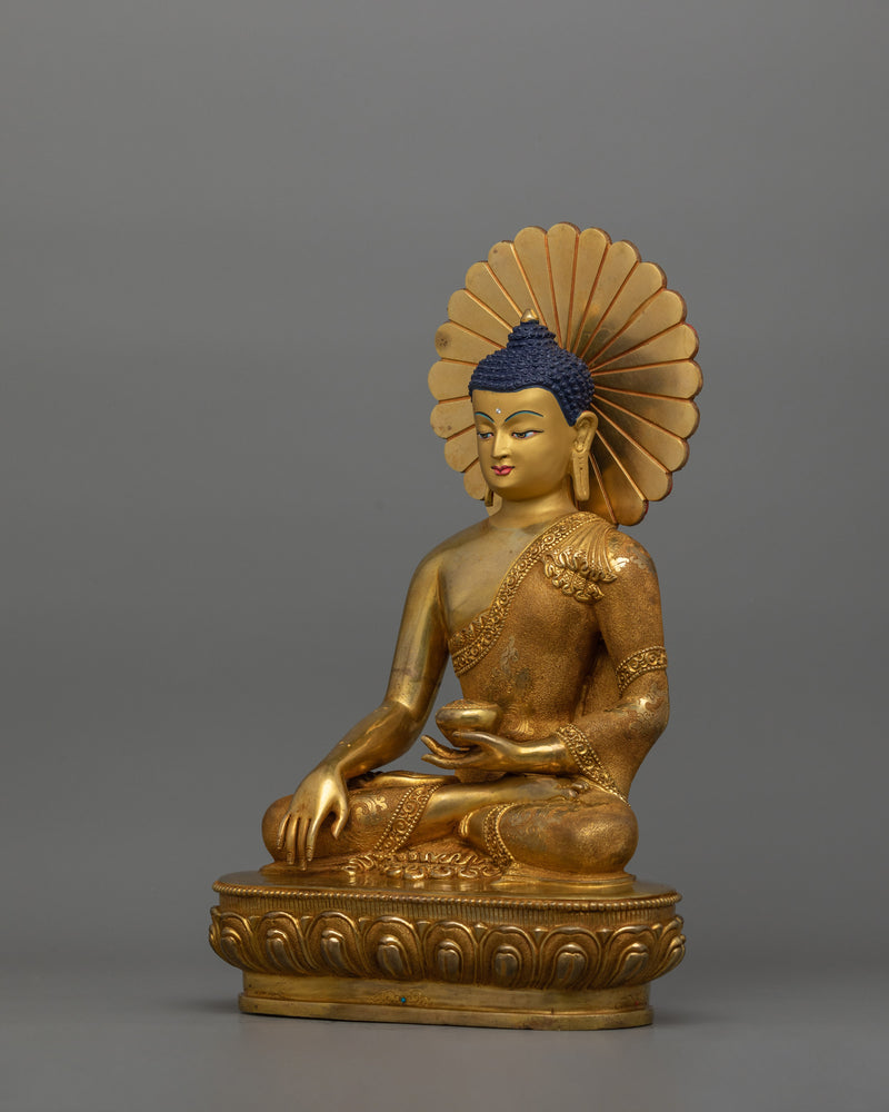 Meditating Buddha Shakyamuni Statue | Symbol of mindfulness practice