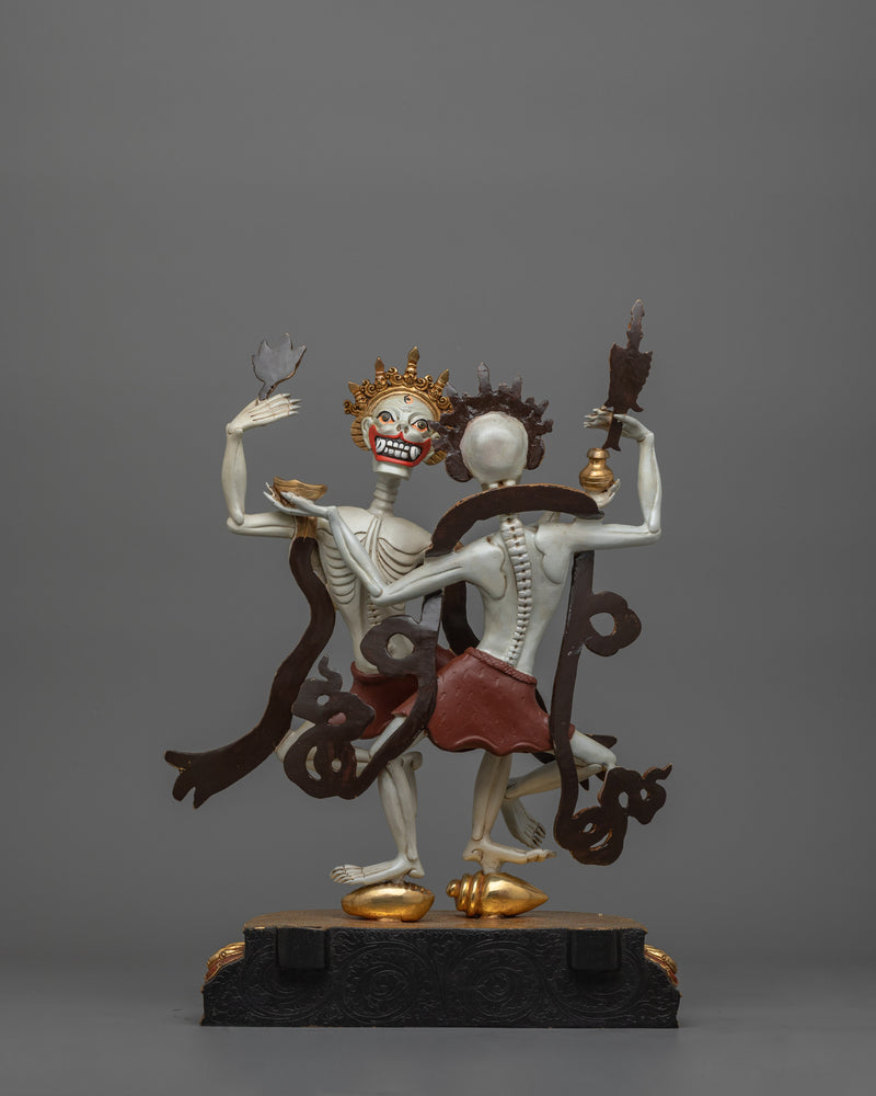 Tibetan Protector Deity Chittipati Statue | Lord of the Cremation Grounds