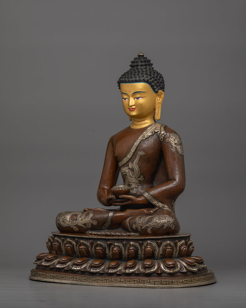 Buddhist Statue of Amitabha Buddha | Sukhavati (Pure Land) Buddha Figure