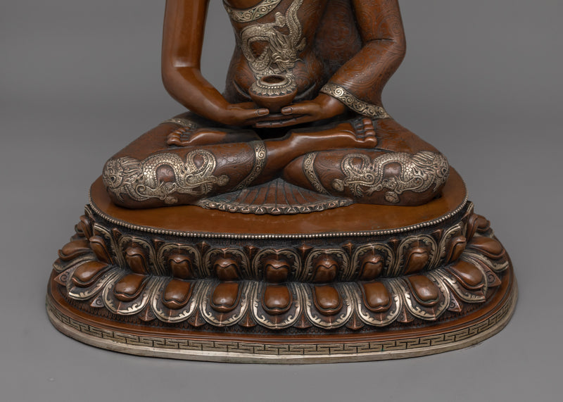 Buddhist Statue of Amitabha Buddha | Sukhavati (Pure Land) Buddha Figure