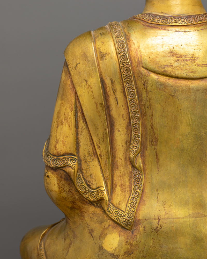 Sacred First Buddha Shakyamuni Statue | Sculpture with Peaceful Aura