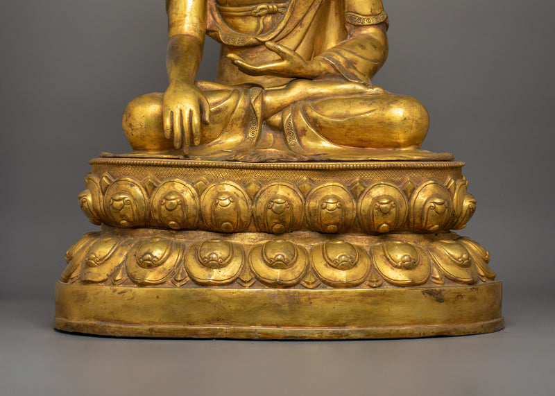 Sacred First Buddha Shakyamuni Statue | Sculpture with Peaceful Aura