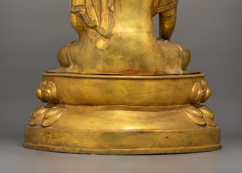 Sacred First Buddha Shakyamuni Statue | Sculpture with Peaceful Aura