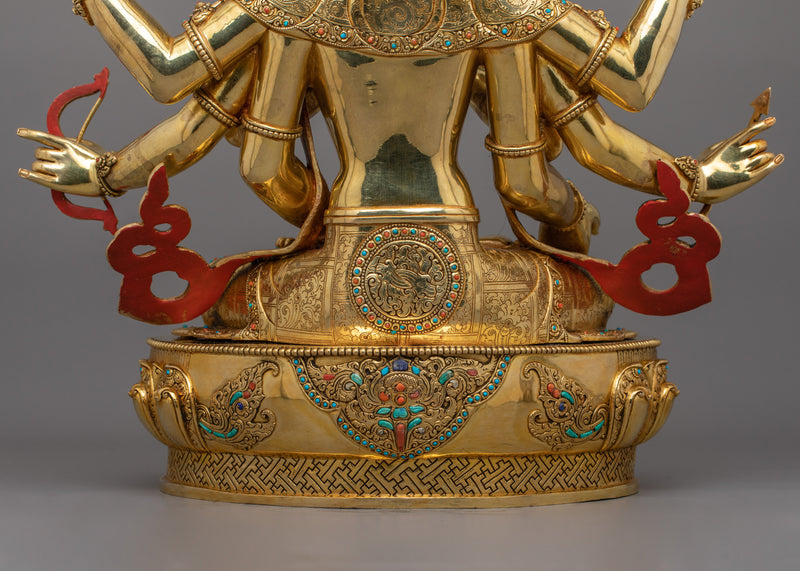 Buddhist Deity Namgyalma Statue | Symbolizes Longevity and Spiritual Purity