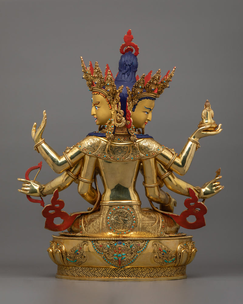 Buddhist Deity Namgyalma Statue | Symbolizes Longevity and Spiritual Purity