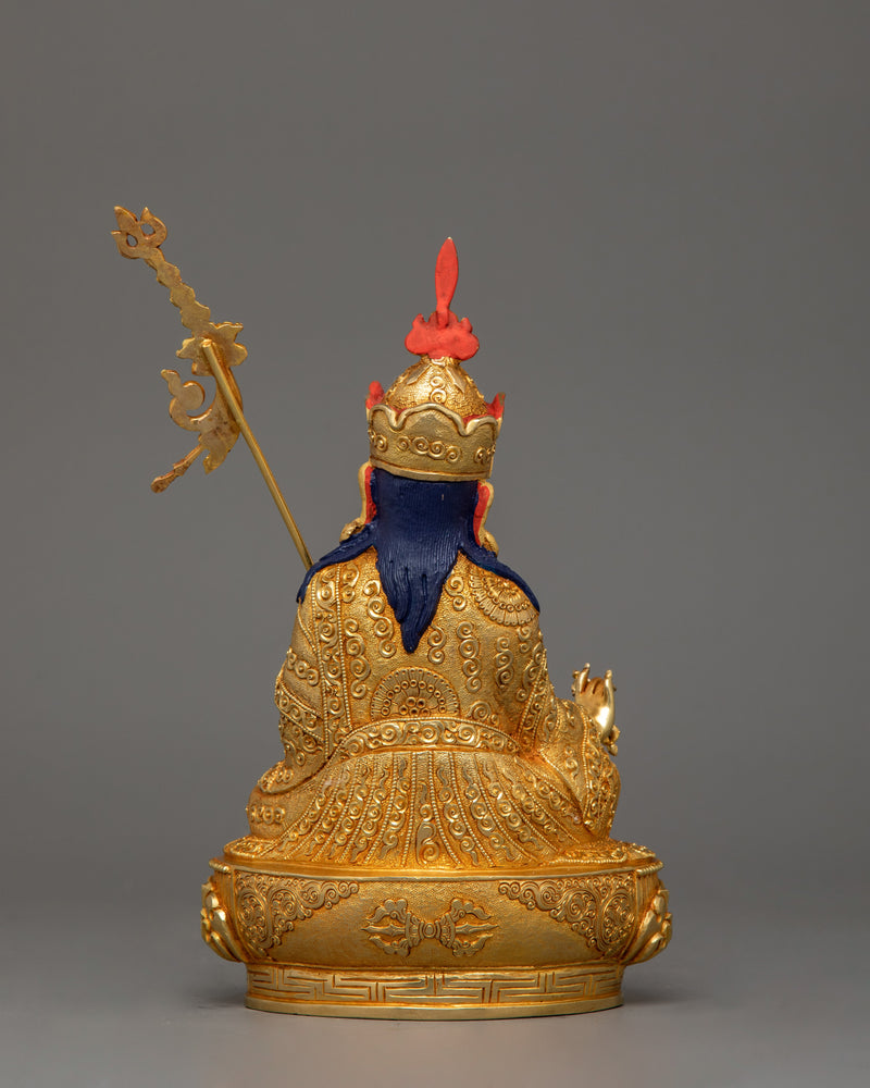 Guru Rinpoche Statue "Master of Vajrayana Buddhism" | Artisan Himalayan Craft