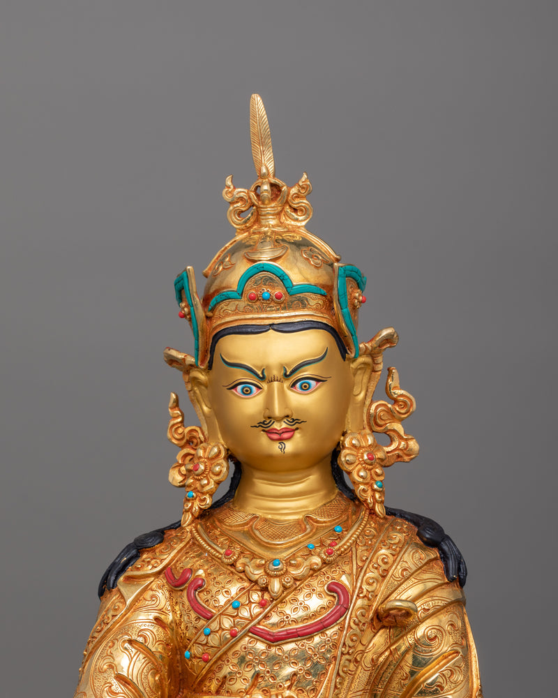 Himalayan Vajrayana Master Guru Rinpoche Statue | A Symbol of Power and Compassion