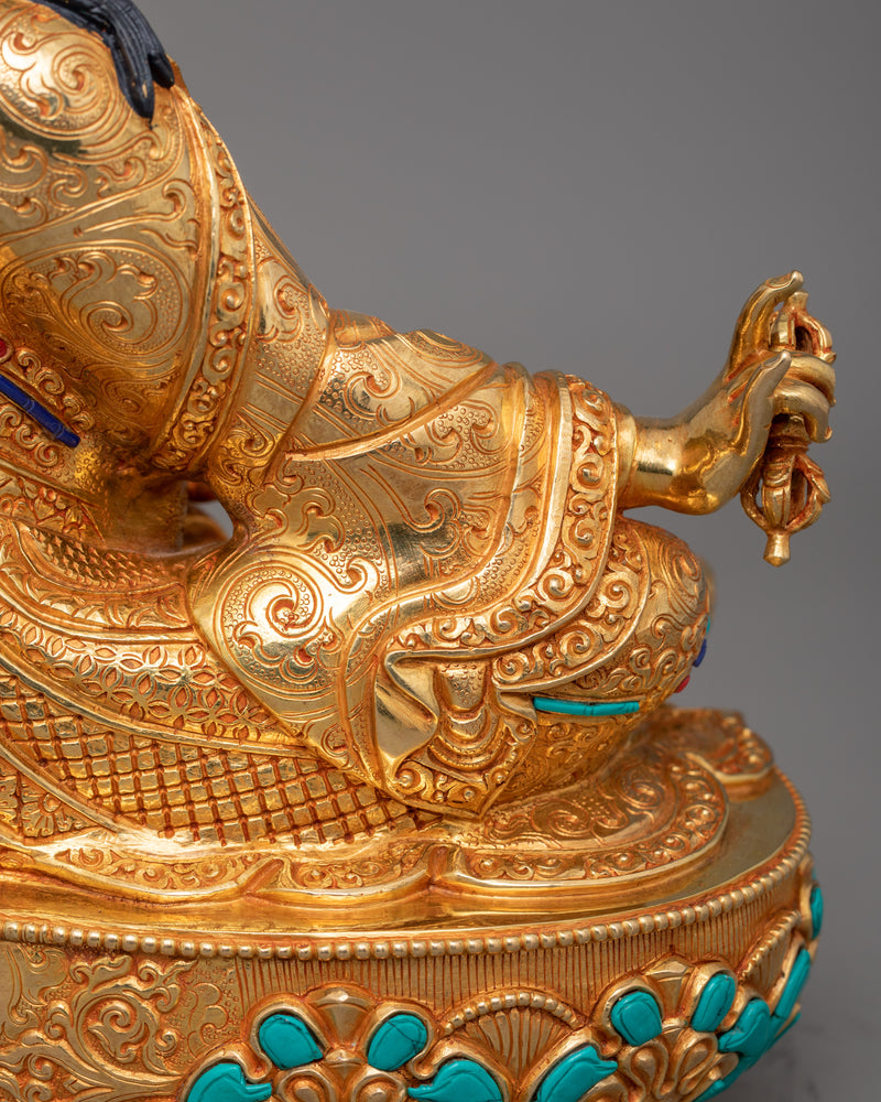 Himalayan Vajrayana Master Guru Rinpoche Statue | A Symbol of Power and Compassion