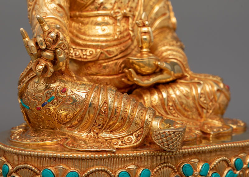 Himalayan Vajrayana Master Guru Rinpoche Statue | A Symbol of Power and Compassion