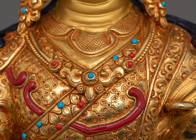 Himalayan Vajrayana Master Guru Rinpoche Statue | A Symbol of Power and Compassion