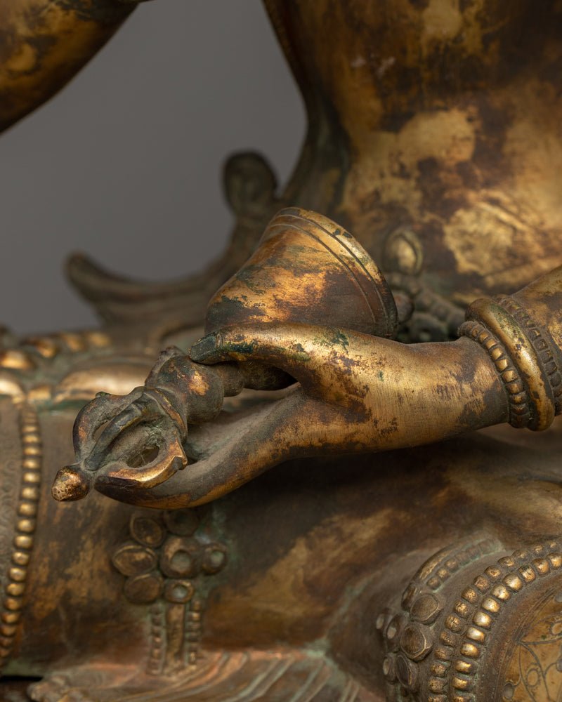 Himalayan Boddhisattva Vajrasattva Statue | The Symbol of Purification and Enlightenment