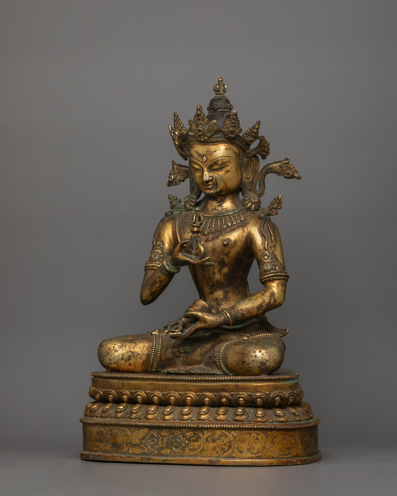 Himalayan Boddhisattva Vajrasattva Statue | The Symbol of Purification and Enlightenment