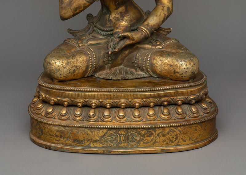 Himalayan Boddhisattva Vajrasattva Statue | The Symbol of Purification and Enlightenment