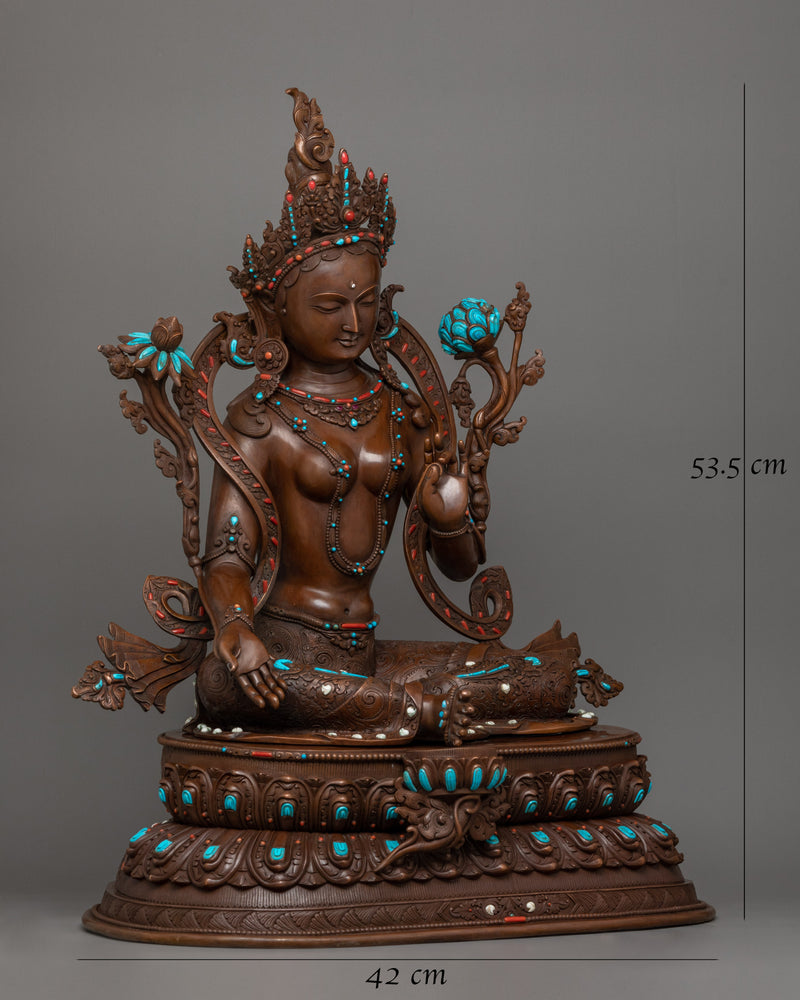 Buddhist Compassionate Goddess Green Tara