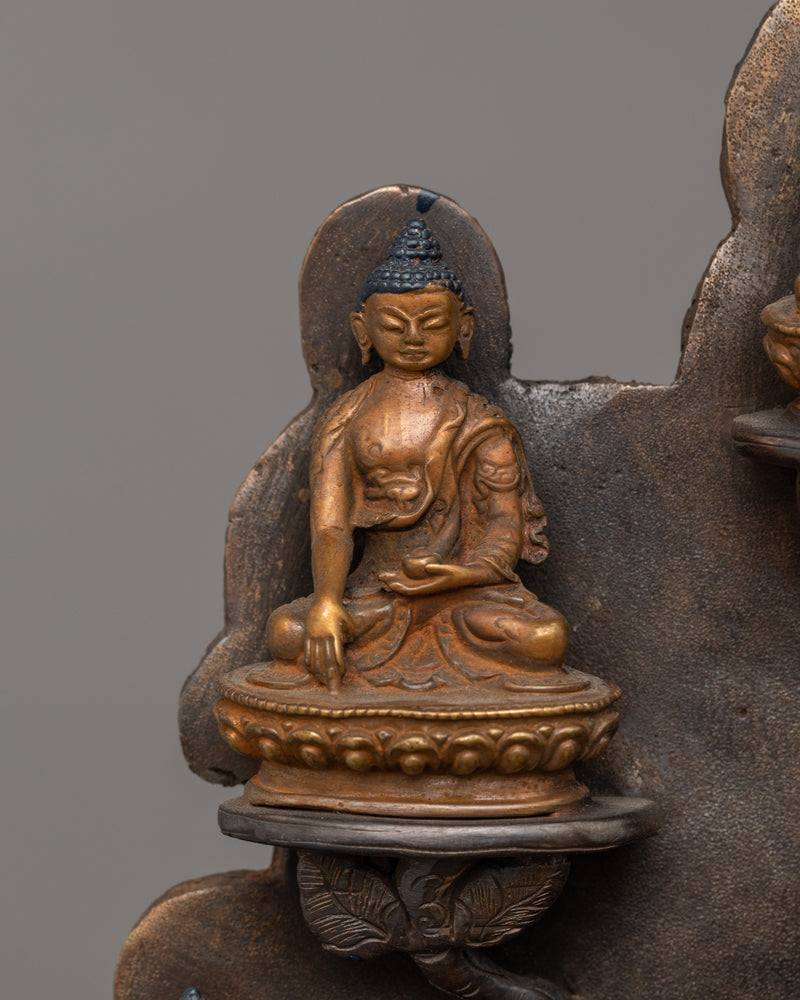 Traditional Chenrezig Buddhist Compassionate Deity Statue | Bodhisattva of Boundless Compassion