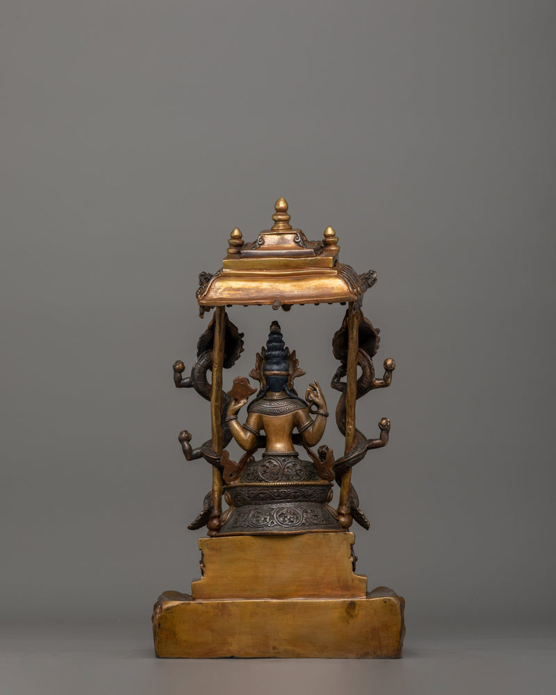 Traditional Chenrezig Buddhist Compassionate Deity Statue | Bodhisattva of Boundless Compassion