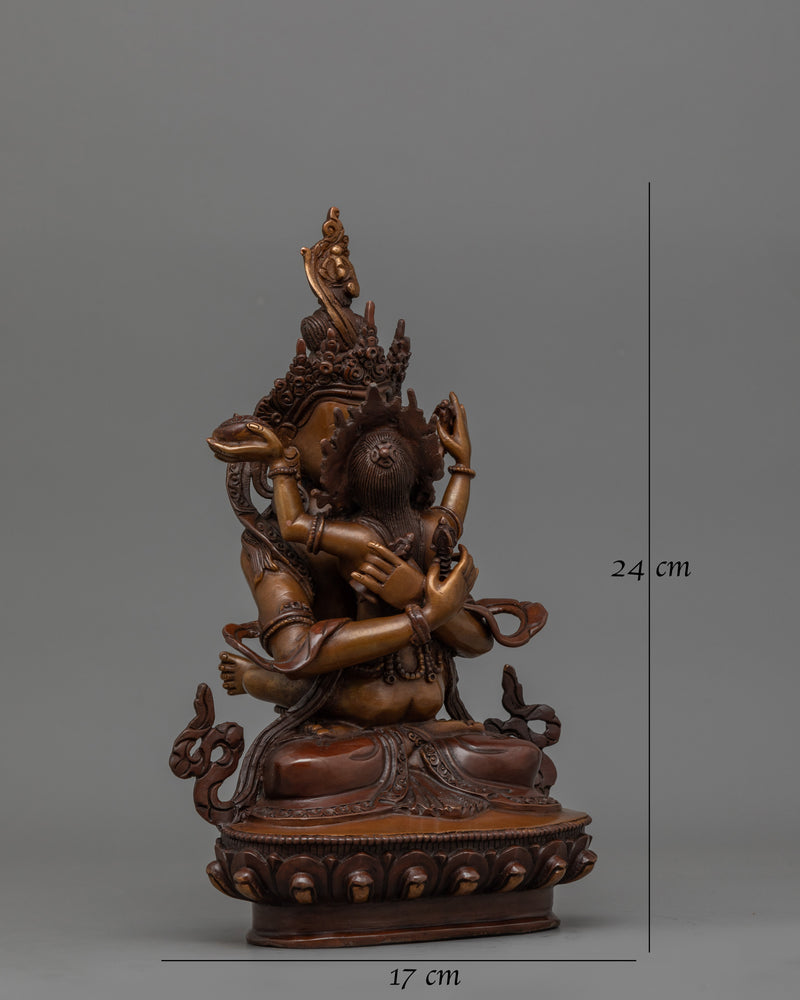 Vajradhara deity sculpture